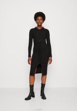 Anna Field Tasker 4NHR4183 Anna Field sort jersey kjole kvinder