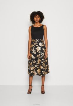 Anna Field Tasker 4NHR424 Anna Field dagskjole sort kvinder