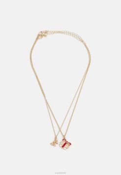 Anna Field Tasker 4NHR42658 Anna Field 4 pak halskæde guldfarvet kvinder