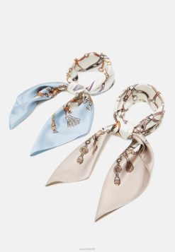 Anna Field Tasker 4NHR42835 Anna Field 2 pak foulard blå/lyserød kvinder