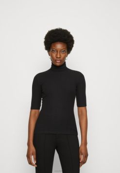 Anna Field Tasker 4NHR4291 Anna Field print t-shirt sort kvinder