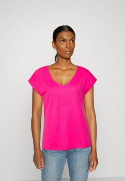 Anna Field Tasker 4NHR4378 Anna Field basic t-shirt pink kvinder
