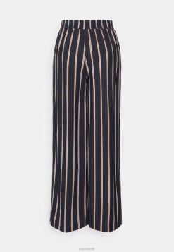 Anna Field Tasker 4NHR4636 Anna Field bukser mørkeblå/brune/hvide kvinder