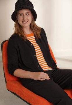 Anna Field Tasker 4NHR4828 Anna Field cardigan sort kvinder