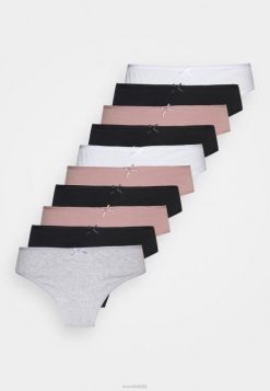 Anna Field Tasker 4NHR4957 Anna Field shannon 10 pack shorts pink/grå kvinder